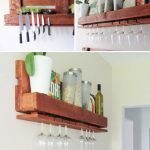 DIY Pallet Kitchen Shelves Tutorial