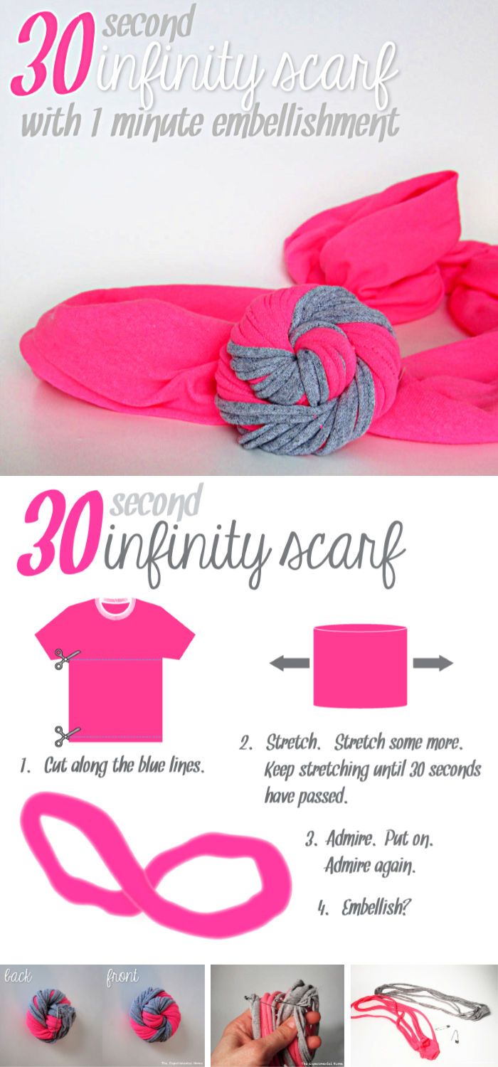 How To Make An Infinity Scarf