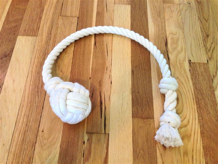 Ball and Rope Dog Toy