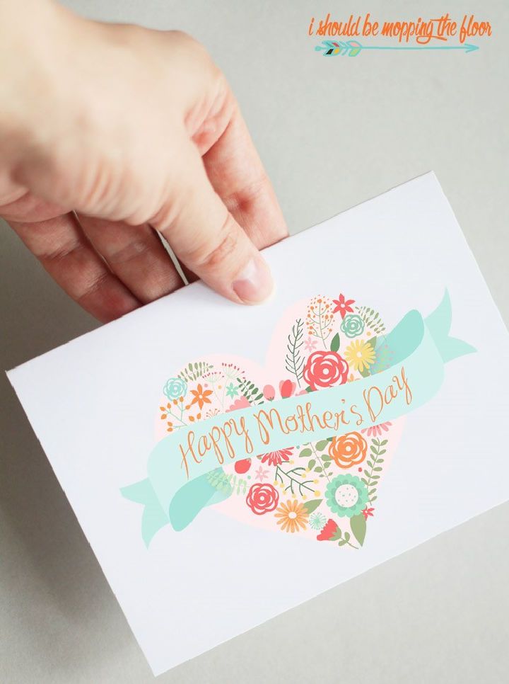 Free Printable Mothers Day Card