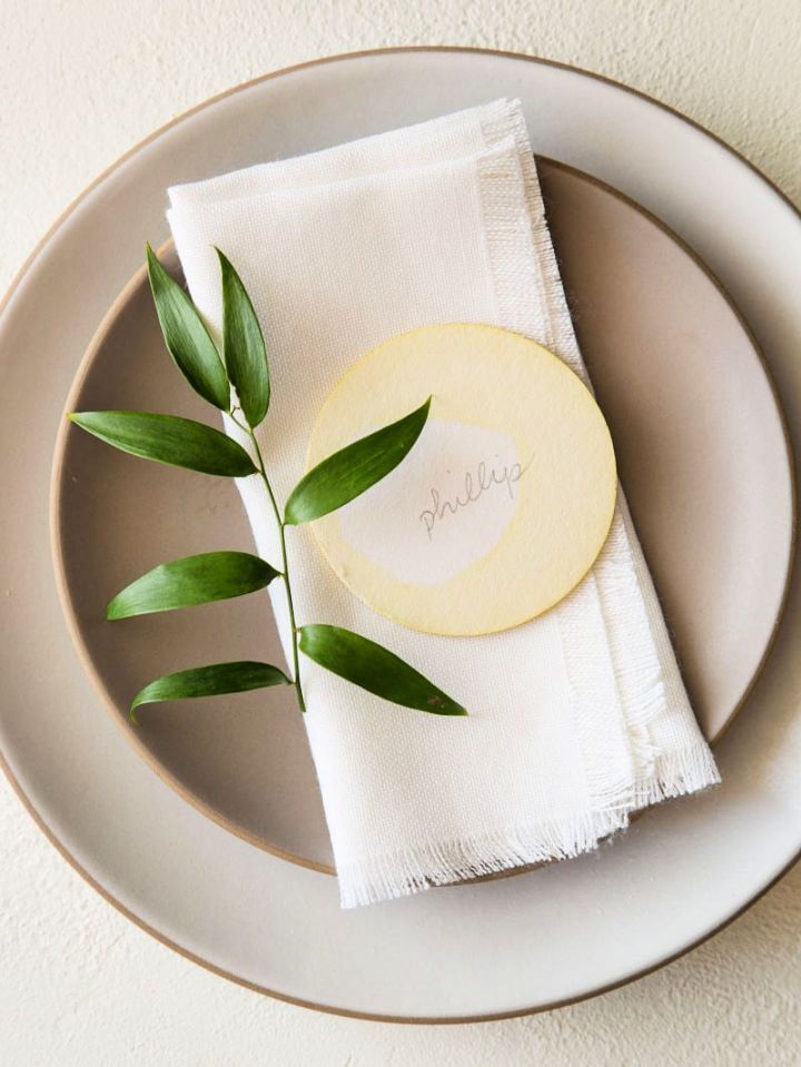 How To Make Place Cards